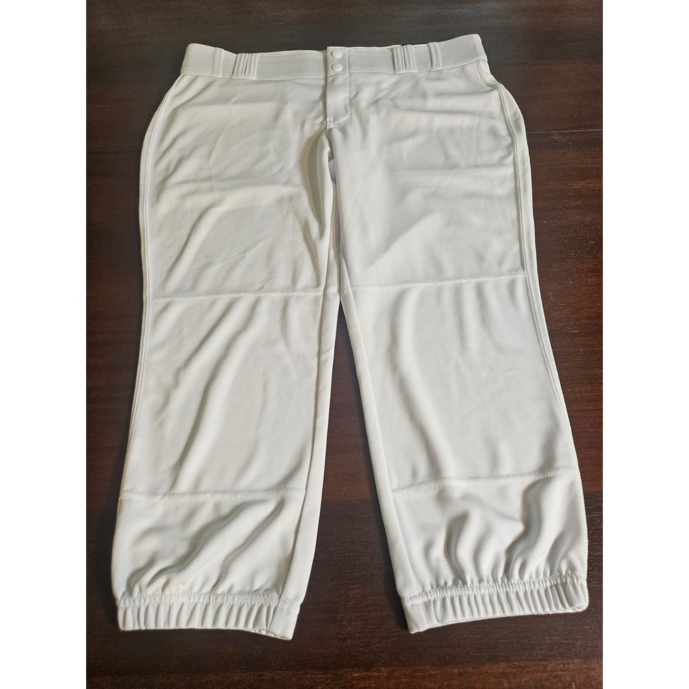 Champro Softball Pant Women XL White Fastpitch BP11 Knicker Reinforced Knee
